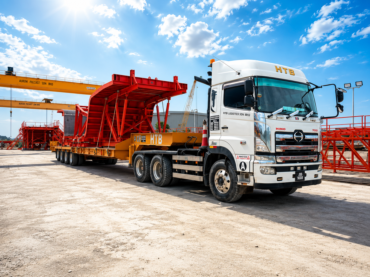 low loader transport Johor Malaysia