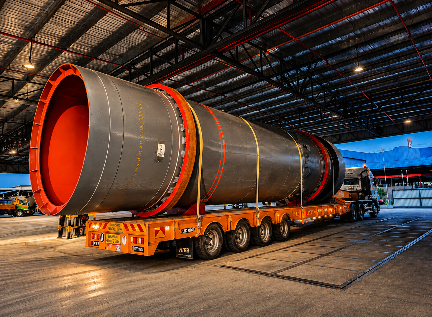 excavator transport low loader Malaysia
