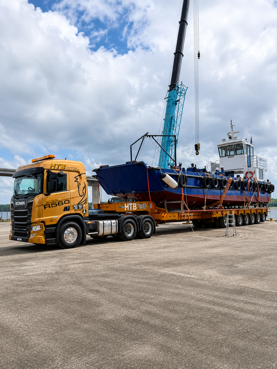 marine offshore equipment transport Malaysia